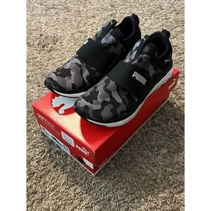 Puma Softride Sophia Camo Slip On Running Women's Sneakers Athletic Shoes Sz 8 M